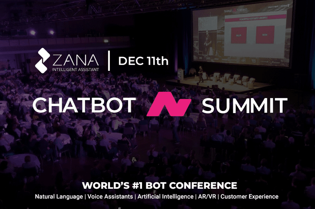 Zana is SEMI-FINALIST at Chatbot & Voice Summit Startup Competition
